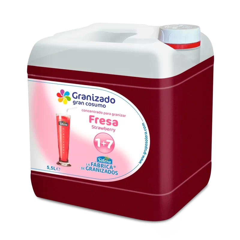 Granizado Gran Consumo de fresa