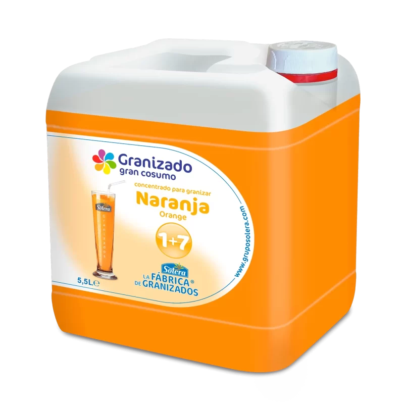 Granizado Gran Consumo de naranja