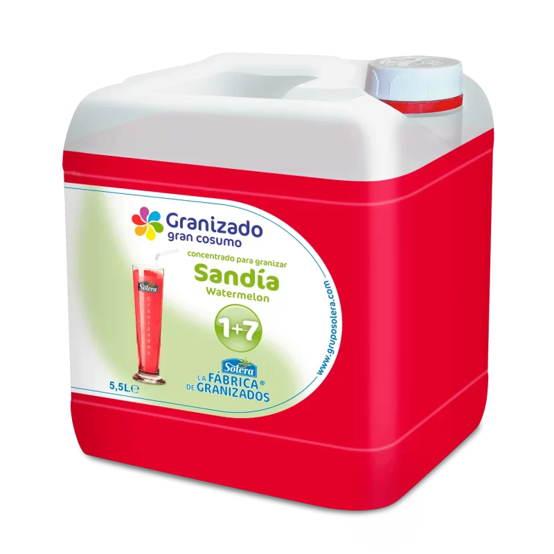 Granizado Gran Consumo de sandía
