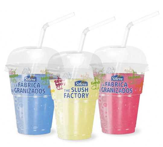 100 Vasos + 100 tapa + 100 caña (350 cc)